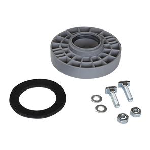 Airfit Flansch-Adapter DN 75 x 50 PP und Edelstahl