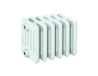 HG-TEC DIN-Gussradiator Berlin RAL 9010 27 Glieder BH 280 NA 200 BL 1620 BT 250