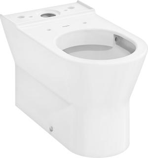 hansgrohe Stand-WC EluPura Original S w, f aufges. SPK, Abg. hor./vert., m SC