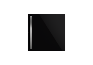 Kaldewei Duschwanne NEXSYS 2610 80x80cm, bodeneben, Perl-Effekt, schwarz