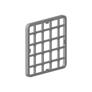 DO Halter Strahlmatte Ersatzteile 091797057 65,5 x 65,5 x 5,5 mm