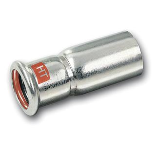 Sanha Absatznippel Therm 28243 76,1ax35mm, m Pressanschl. u Einstecke.