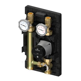 Flamco Pumpengruppe MeiFlow S MC DN 25, 1" m Grundfos-Pumpe Alpha2 25-60
