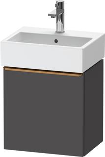 Duravit Waschtisch-Unterschrank D-Neo 43,4x32,2x44cm, 1 Tür, An R, b geb/Gra m