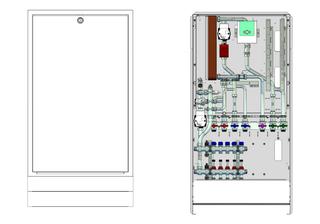 Strawa FWS Friwara W22-FBR-HT-UP 4 HK, dez., 22 l/m, i UP, Br. 732mm
