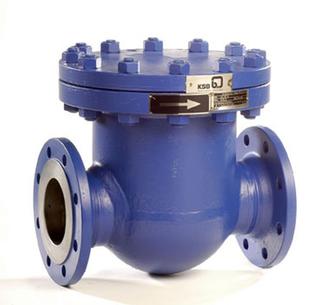 KSB Rückschlagklappe m. Fl. STAAL 40 AKK PN 40, DN 150