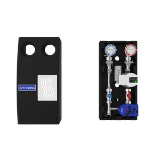 Strawa Aufbaugruppe strawi 125-25 FW FW4-WMZ-SM, mit Pumpe und Stellmotor