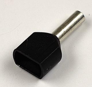 RK DUO-Aderendhülse 1,5x8,0 schwarz