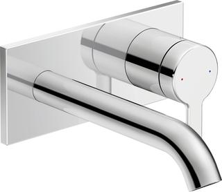 Duravit Fertigmontageset C.1 UP-WT-EHM, Ausladung 174mm, chrom