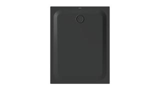 Duschwanne BetteUltra 5788 130x100x3,5cm, Mini-Wannenträger, slate