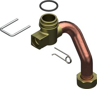 BOSCH Ersatzteil TTNR: 8737604168 Vorlaufrohr CH