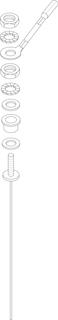 BOSCH Ersatzteil TTNR: 63004279 Inertanode M8x402mm kompl.