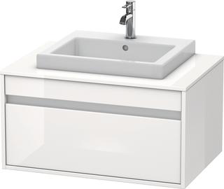 Duravit Waschtisch-Unterschrank Ketho 80x55cm, w g, f EWT m, 1 Ausz., wandh