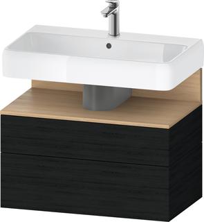 Duravit Waschtisch-Unterschrank Qatego 79x47x59cm, E Na/E s, 1 Kast, m Nischenb