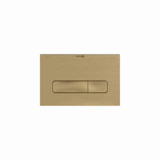 Kludi UNIFIX Betätigungsplatte B 23,6xH 15,2xT 1,2cm, brushed gold