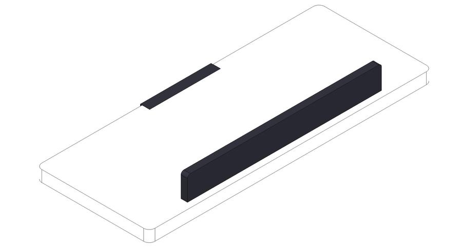 Artikelbild 1 des Artikels „Giese Duschkonsole 300x120x70mm, Glac white, schwarz matt schwarz matt“