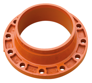 AIPS Fl.-Adapternippel VSH Shurjoint 717 406,4mm, PN 10, dukt. Guss, Fl/Nut, vz