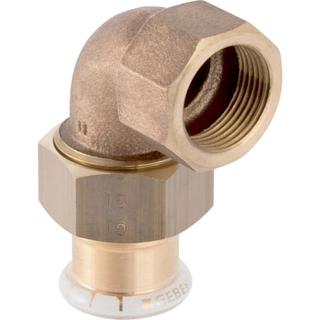 Geberit Winkelverchraubung Mapress 54mmxRp 2, Cu, 90G, flachd., m IG, RG