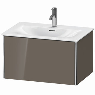 Duravit Waschtisch-Unterschrank XSquare 71x47,8cm, flan. Gr hgl, 1 Ausz., wandh