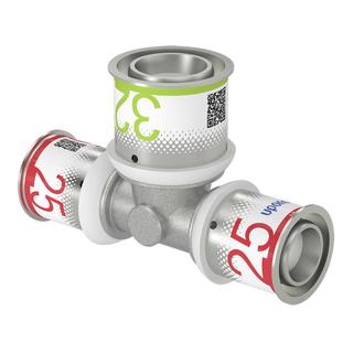 Uponor T-Stück S-Press PLUS 25x32x25mm, reduziert