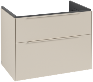 V&B Waschtisch-Unterschrank Subway 3.0 77,2x57,6x47,8cm, o LED/Gr. mon., ca Gr