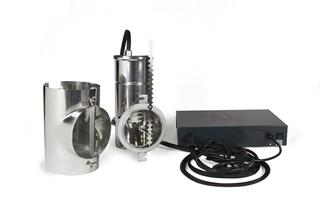 Airjekt 1 Basic mit Sattelstück S 150 Feinstaubabscheider für Abgasrohr 150 mm