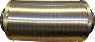 Wolf Schalldämpfer DN 200, für CWL, 1000mm, 50mm Dämmung