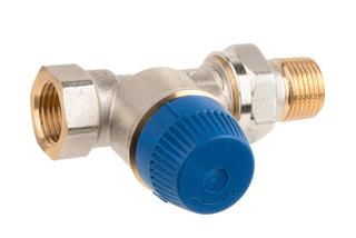 Resideo Thermostatventil Kombi-TRV DN 20, DG für den Vorlauf, Messing