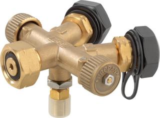 Y-Abzweigventil PS16 Shell x 2 x AG-Shell