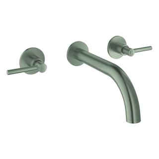 GROHE Waschtisch-3-Loch-Armatur Atrio 1/2", m Hebelgr., Wd-mont., satin steel