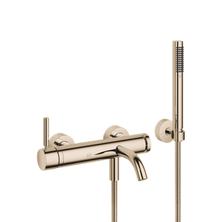 Dornbracht Wannen-Einhandmischer META m Schlauchbrausegar., Wd-mont., champ.