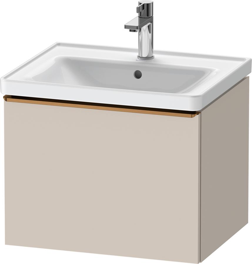 Artikelbild 1 des Artikels „Duravit Waschtisch-Unterschrank D-Neo 58,4x45,2x44cm, 1 A, wd, b geb/Taupe ma Bronze gebürstet/Taupe matt“