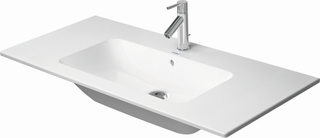 Duravit Möbel-Waschtisch Me by Starck 103x49cm, w sm, m Hahnl., ÜL, Hahnloch