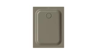 Duschwanne BetteSupra 5550 100x75x6,5cm, Glasur, graphite