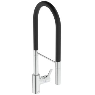 IS Küchenarmatur Gusto Professional c, Ausl. 225mm, 604mm hoch, m 2-Fkt.-HBR