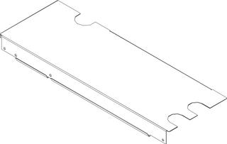 BOSCH Ersatzteil TTNR: 8738207575 Abdeckung Rückwand