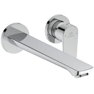 IS Fertigmontageset Cerafine O Ausl. 224mm, f UP-Wand-WT-EHM, chrom