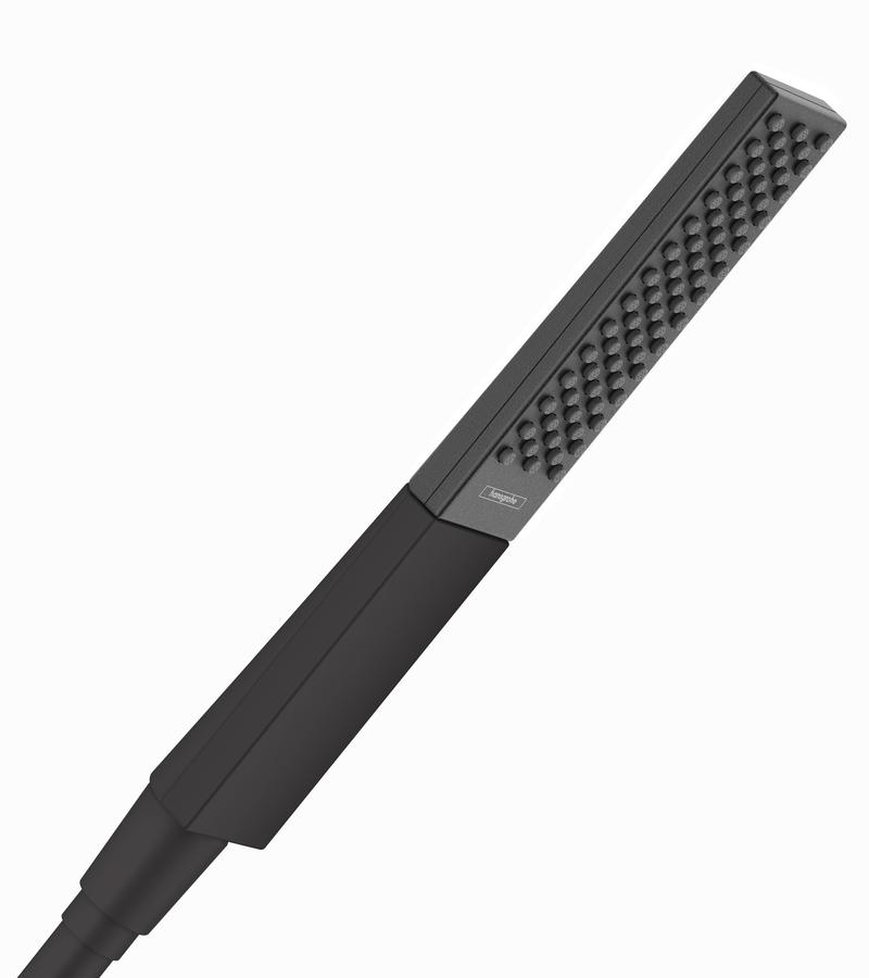 Artikelbild 1 des Artikels „hansgrohe St.h. Rainfinity 100 EcoSm. 100mm, Kopf, 1jet, 9 l/min, mattschwarz mattschwarz“