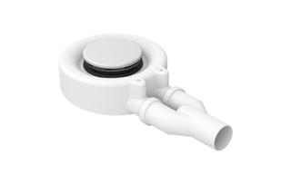 Bette DW-Abl-Garnitur B574-BetteScope AR P., edelw., 0,85 l/s., seitl. Entw.