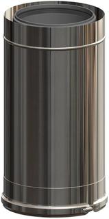 ATEC Rohrelement PolyClassic +Iron/White 440mm, DN 200/265, PP, kürzb., ES blank