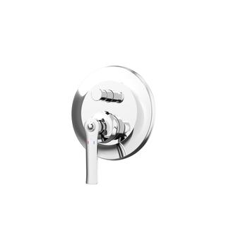 Steinberg Fertigmontageset Serie 350 d= 168mm, für Unterputzthermostat, chrom