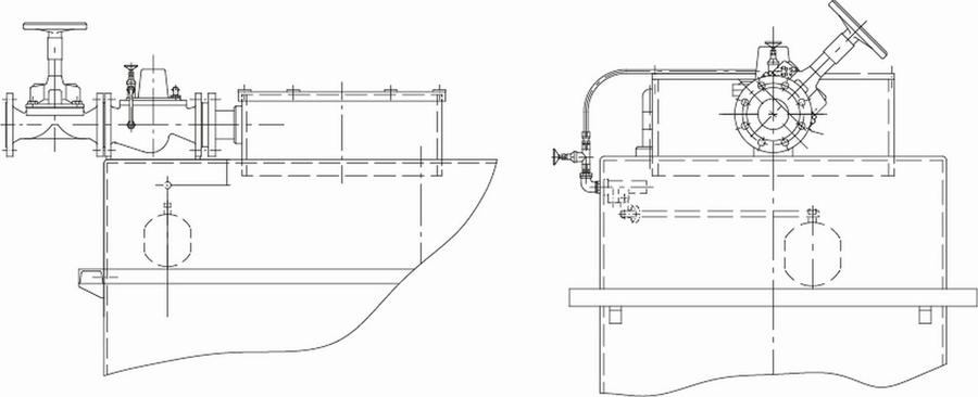 Artikelbild 2 des Artikels „KSB Membranventil-Zulaufset für PE-Vorbehälter, Anschluss DN 80 “
