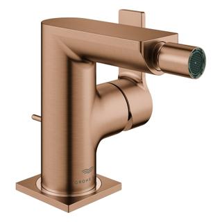 GROHE Bidet-Einhebelmischer Allure 1/2", m Zugst.Abl.Gar, w. suns gebürstet