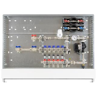 Strawa Regelst. FBR-63-HT1-H-W2-WMZ-C69 12 HK, 1475x760-890mm, f Fußbodenheizung