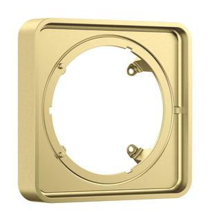 hansgrohe Verläng.-Ros. AXOR iBox Uni. 2 22mm, softsquare, brushed brass