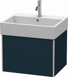 Duravit Waschtisch-Unterschrank XSquare 58,4x46cm, blau s-matt, 1 Ausz., wandh