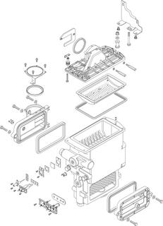 BOSCH Ersatzteil TTNR: 8737707999 Wärmetauscher