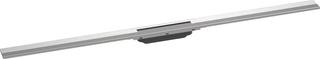 hansgrohe RainDrain Flex Duschrinne 1200mm, ES optic, Fertigset, kürzbar
