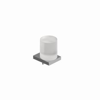 Kludi VELA C Flüssigseifenspender Behälter aus satiniertem Glas, chrom
