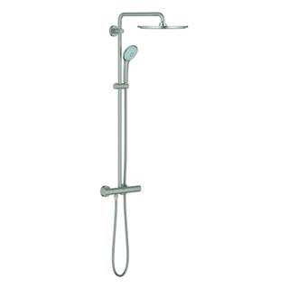 GROHE Duschsystem Euphoria 310 m AP-Thermostat, Wandmontage, supersteel